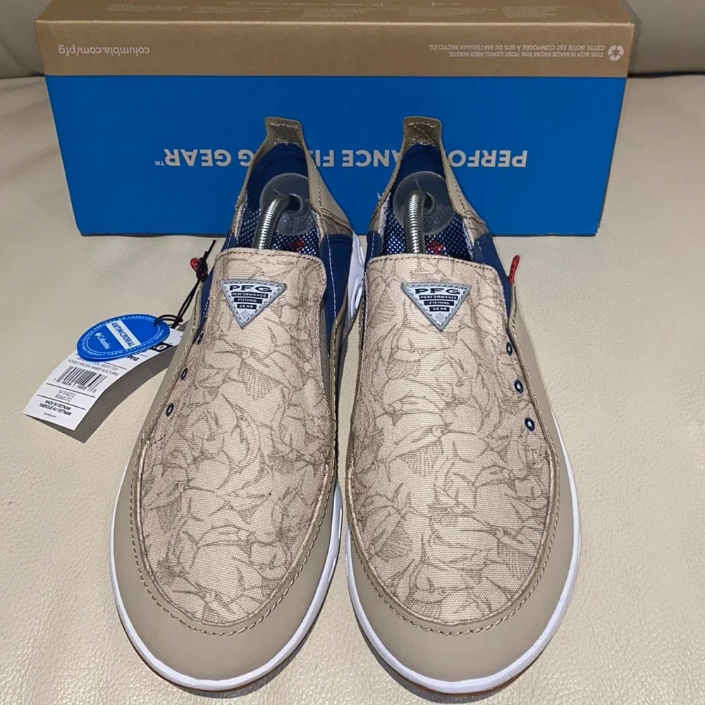New men’s Columbia Bahama Vent PFG wide Sz 10